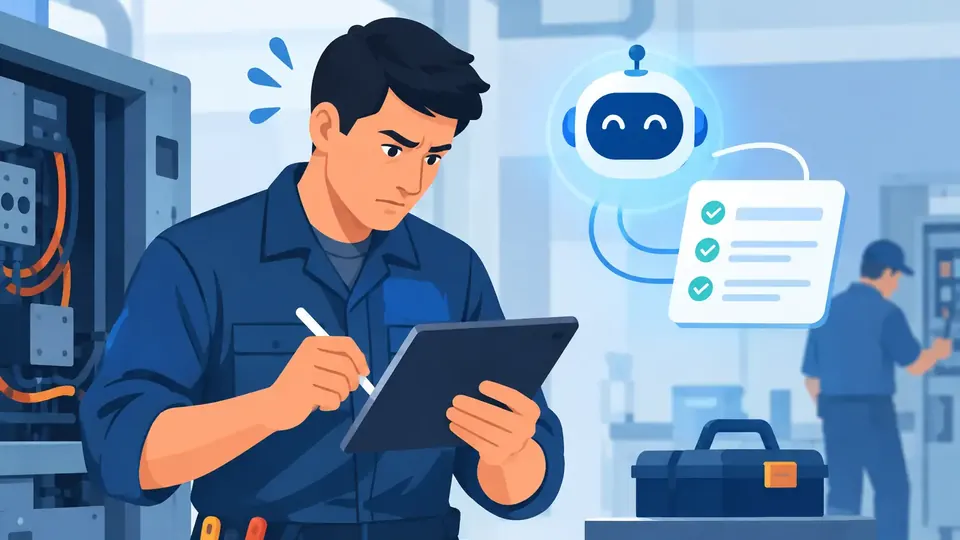 AI Note Taking for Technicians Under Pressure