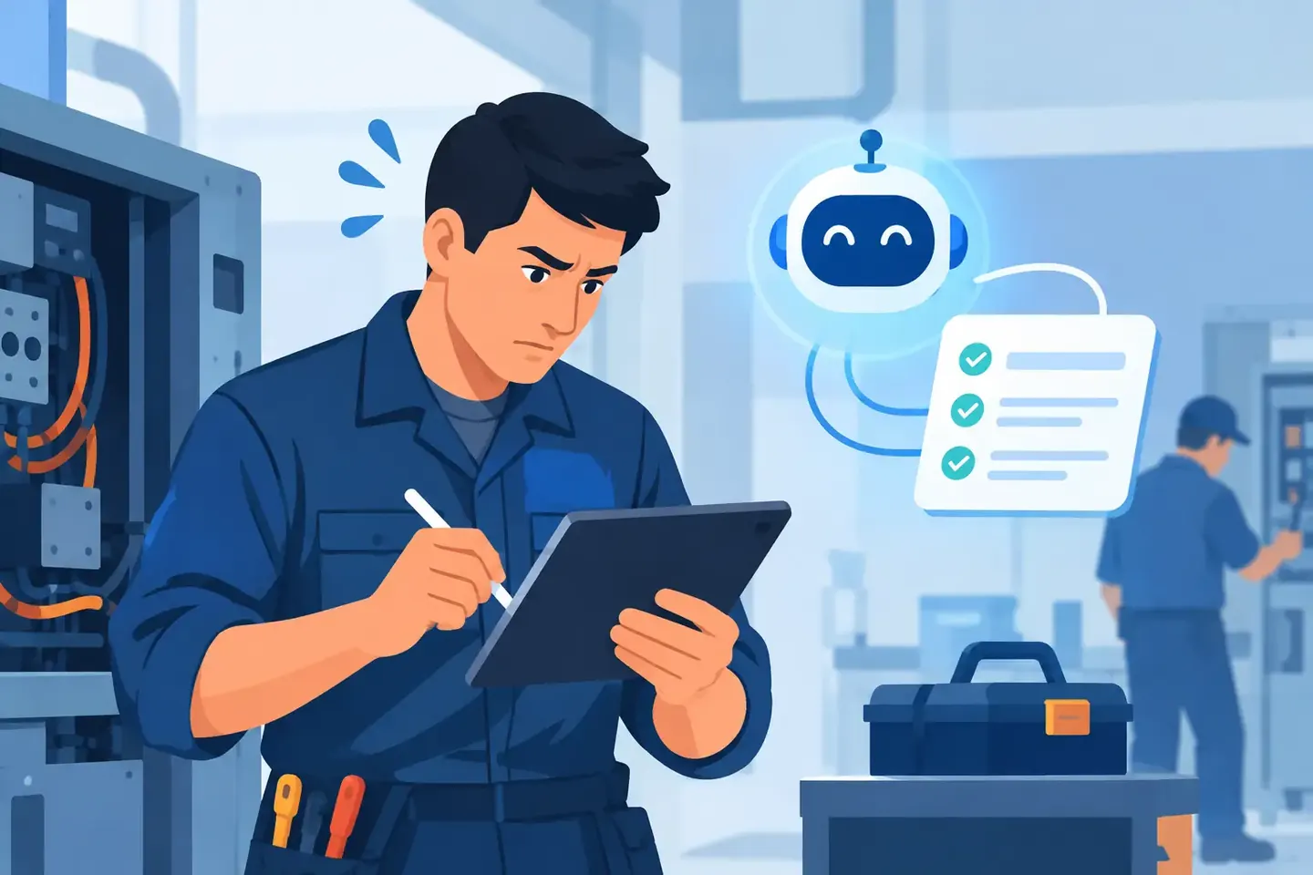 AI Note Taking for Technicians Under Pressure