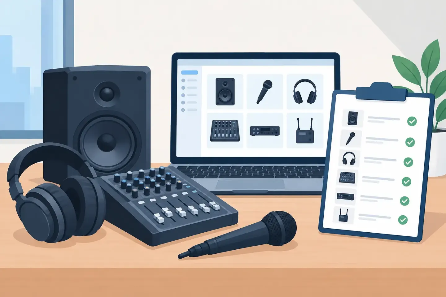 Audio Equipment Asset Documentation That Works